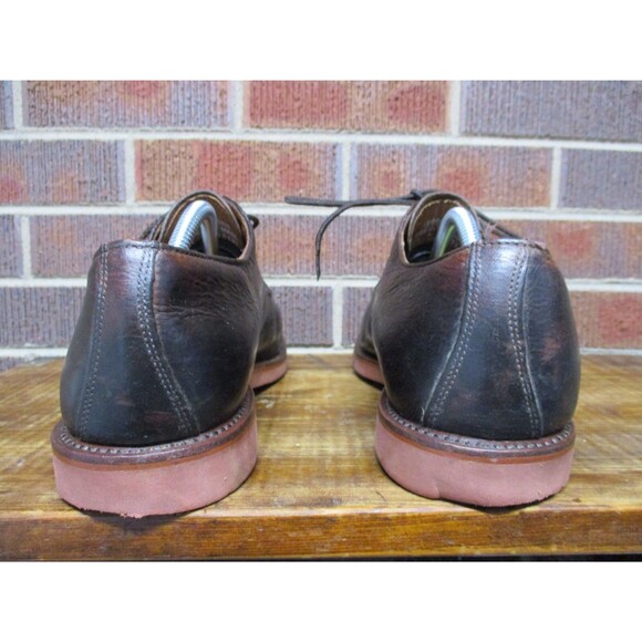 Walk-Over Dress Shoes Mens Brown Leather Derby Plain Toe Size 11.5 M USA main image 13